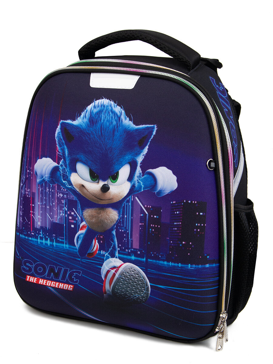 Рюкзак школьный детский Sonic, ранец с ортопедической спинкой девочке, мальчику, первокласснику, подростку 4063SU