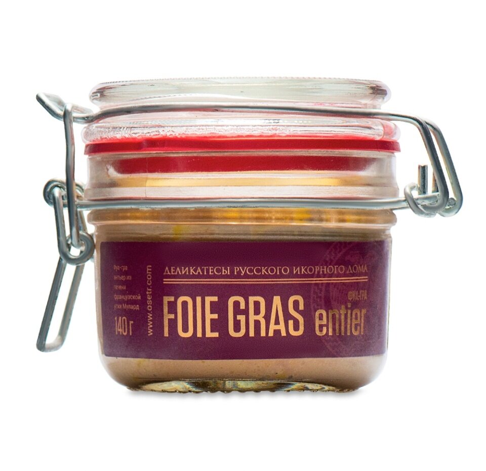 Фуа-гра энтьер Галерея вкуса Foie gras de canard entier 140г, Беларусь