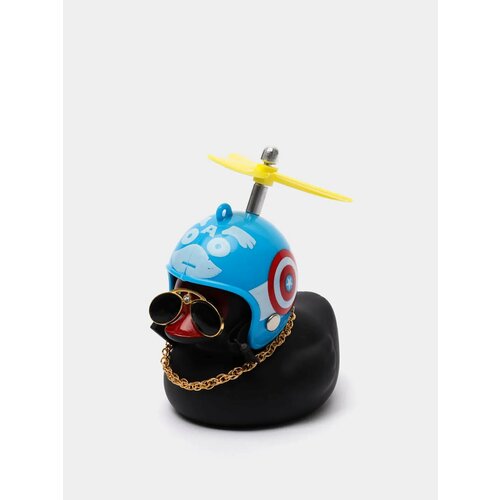 Игрушка Утка в шлеме и очках с пропеллером в машину Цвет Небесно-голубой 799₽