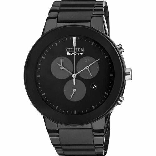 Наручные часы CITIZEN AT2245-57E, черный японские наручные часы citizen as2010 57e