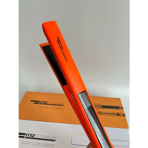 Утюжок титановые узкие пластины MZ Titanium оранжевый матовый 490000₽