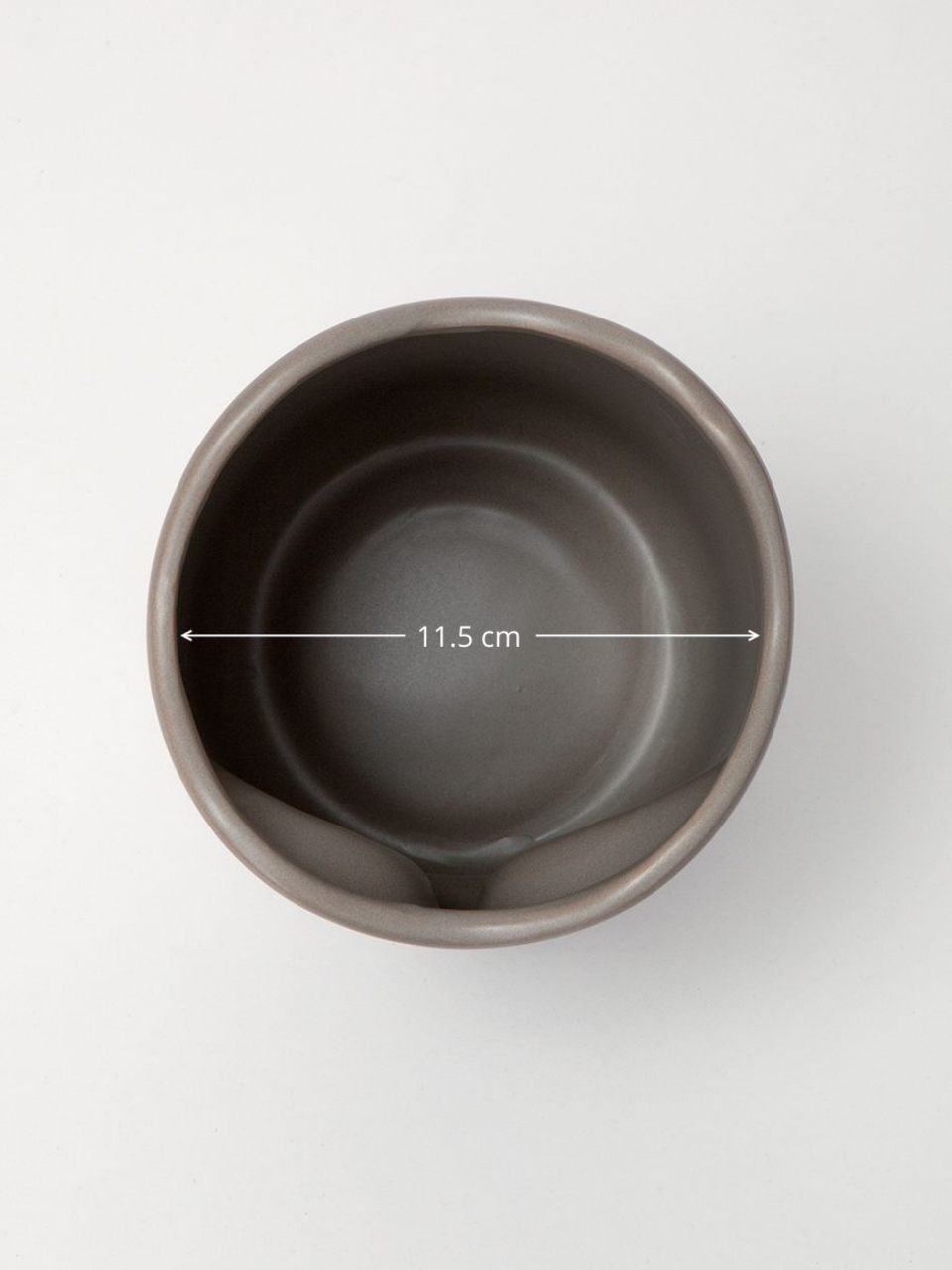 Ваза ISMAT, настольная, керамика, цвет серый, высота 18см, ширина 13,5см, 1шт — фото 1