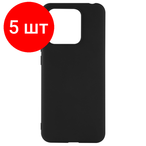 Комплект 5 штук, Чехол защитный Red Line Ultimate для Xiaomi Redmi 10C, черный УТ000031080