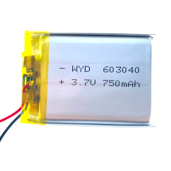 Аккумулятор (батарея) 603040 750mAh 3,7v (40х30х6 мм)