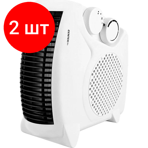 Комплект 2 штук Тепловентилятор Centek CT-6001 10002000Вт 320300₽