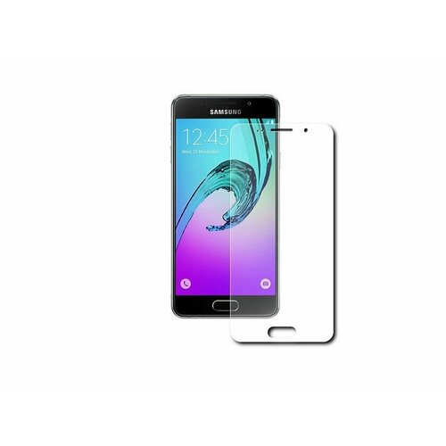 Комплект 2 шт. Гидрогелевая защитная пленка (не стекло) для Samsung Galaxy C7 , матовая, на дисплей