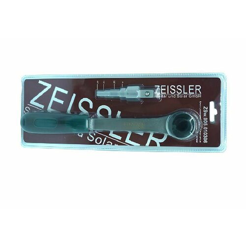 Универсальный ключ для американок ступенчатый с трещеткой 38 12 34 1 ZEISSLER ZSw905010306 1970₽