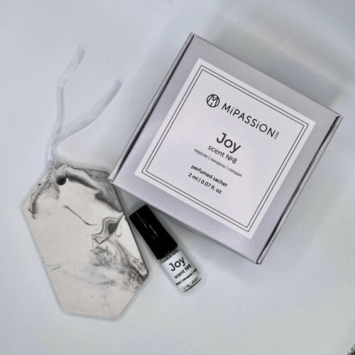 MiPASSiON Ароматическое Саше парфюмированное из гипса мраморное Joy 2 мл 474₽
