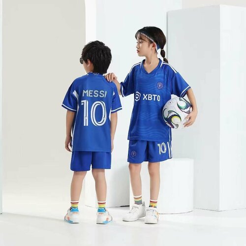 фото Манишка футбольная форма детская, размер 16(104-110), синий really football master