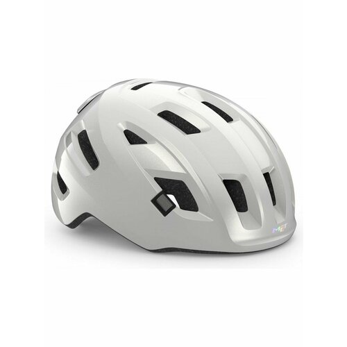 фото Велошлем met e-mob white s met helmets