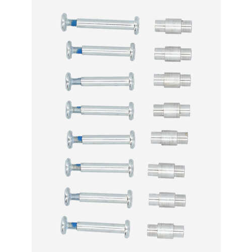 Набор осей и втулок для детских роликовых коньков Reaction Galaxy Серебряный; RUS: Б/р, Ориг: one size