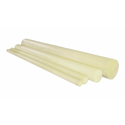 Капролон стержень (круг) 10х200 мм