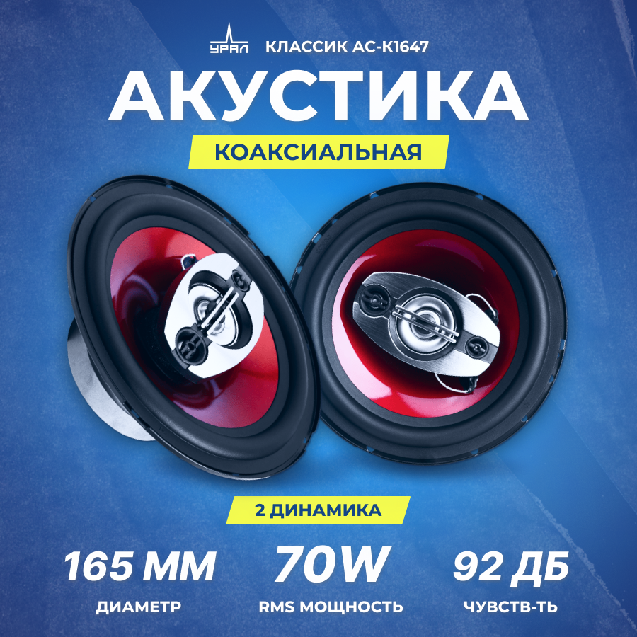 Акустика урал классик АС-К1647