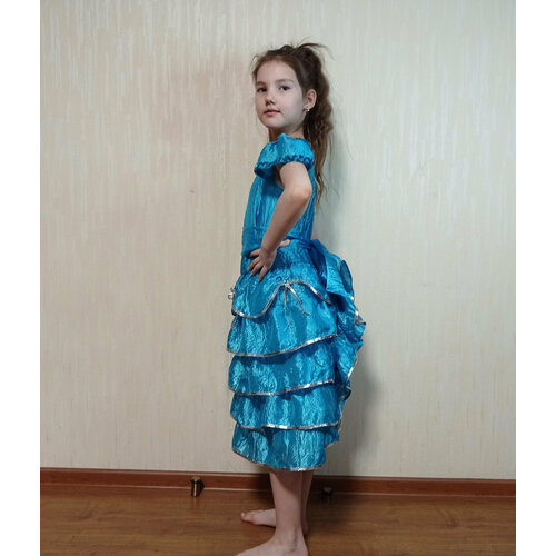 фото Платье, размер 34, голубой, бирюзовый olga-fest