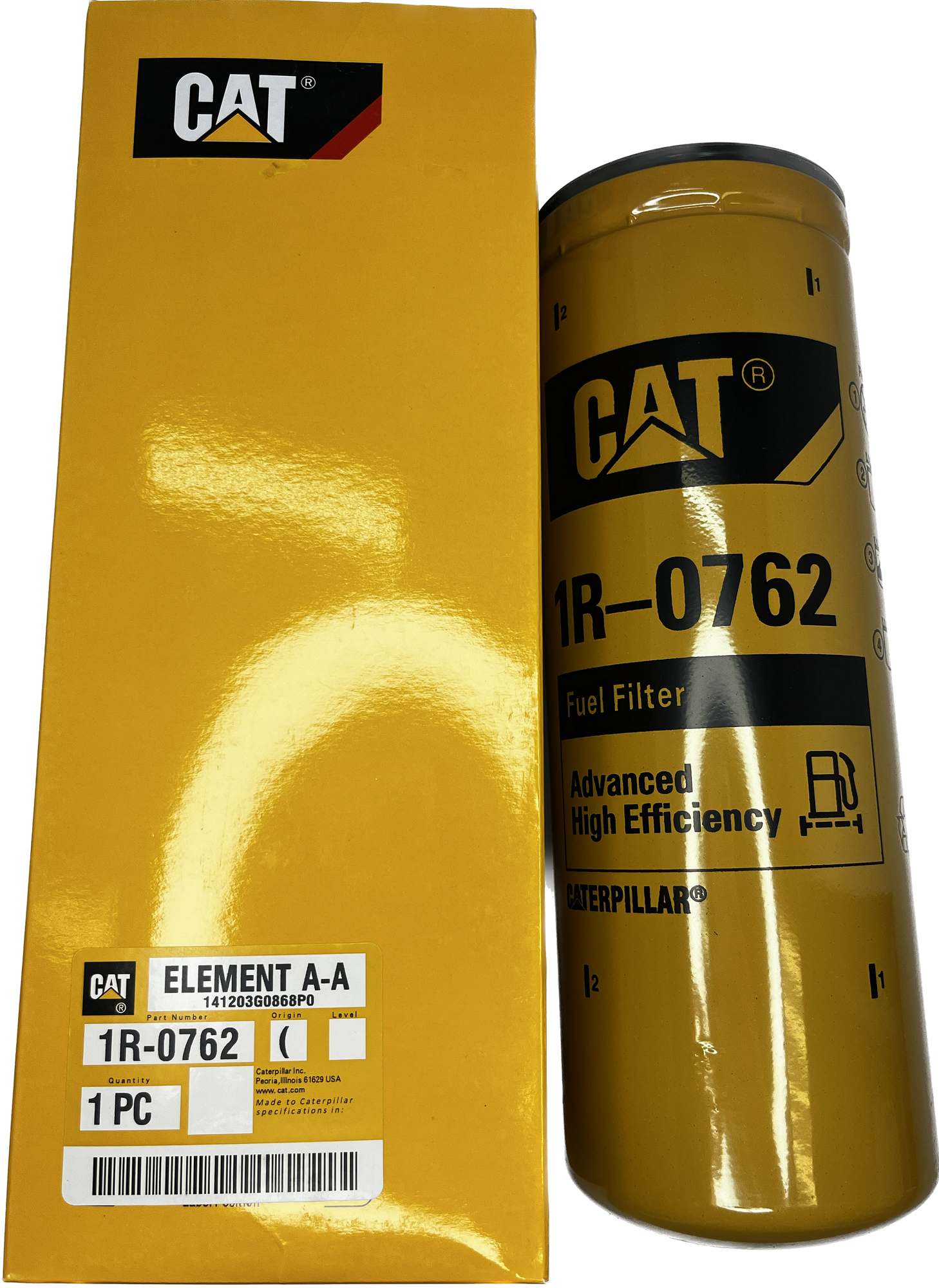 Фильтр Топливный Cat - 1R-0762 Caterpillar арт. 1R0762