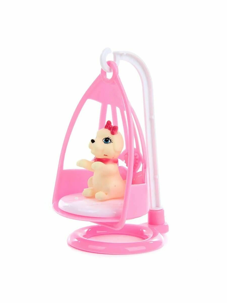 Кукла 16 см с питомцем и аксессуарами (7 предметов), K0089 — фото 1