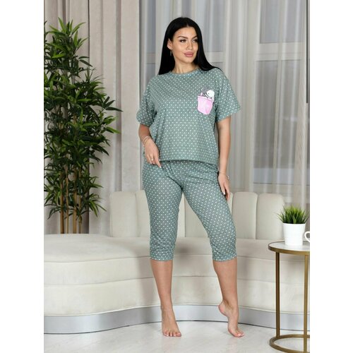 Пижама SAMO, размер 48, хаки