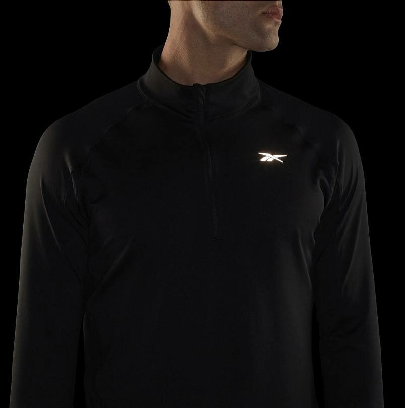 Лонгслив спортивный Reebok RUNNING QUARTER ZIP