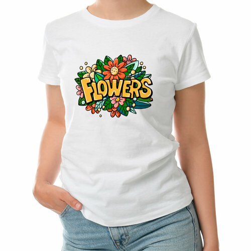 фото Футболка roly, размер s, белый