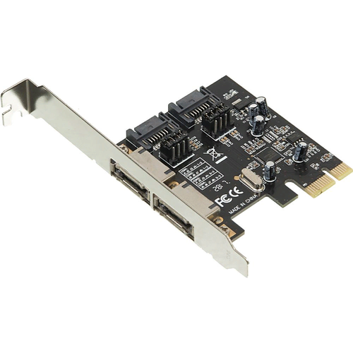 Контроллер Noname PCI-E ASM1061 SATA III 2xE-SATA 2xSATA Ret