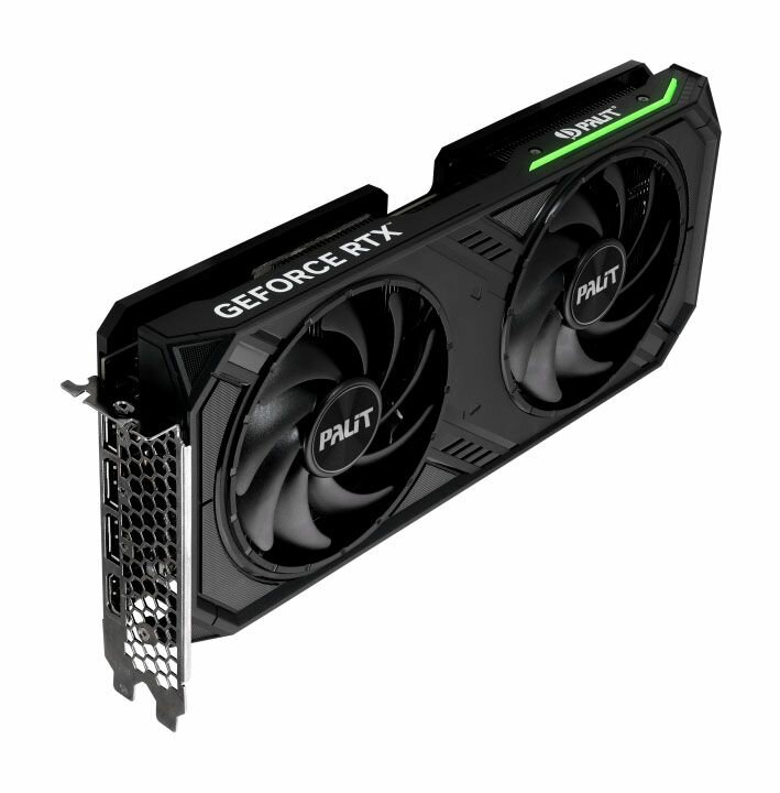 Видеокарта Palit RTX4070 SUPER DUAL 12GB GDDR6X 192-bit DPx3 HDMI 2FAN RTL — фото 1