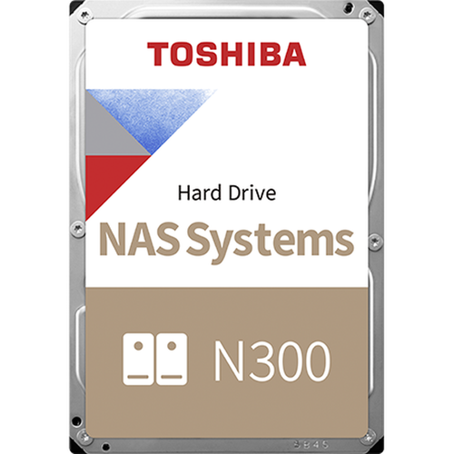 Внутренний жесткий диск 3,5 16Tb Toshiba N300 NAS (HDWG31GUZSVA) 256Mb 7200rpm SATA3