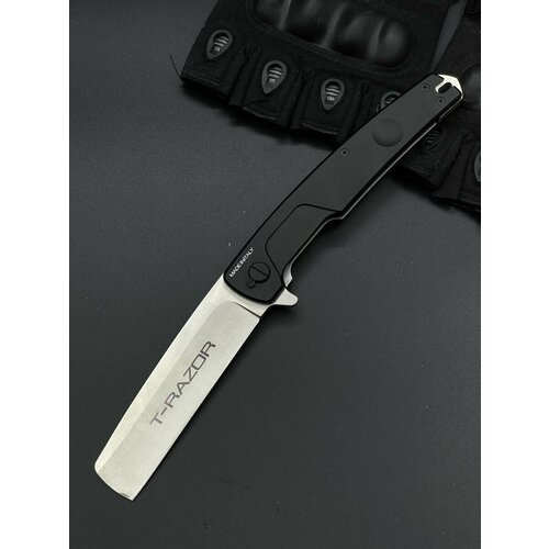 фото Нож складной туристический t-razor 5 12, длина лезвия 25 см нет бренда