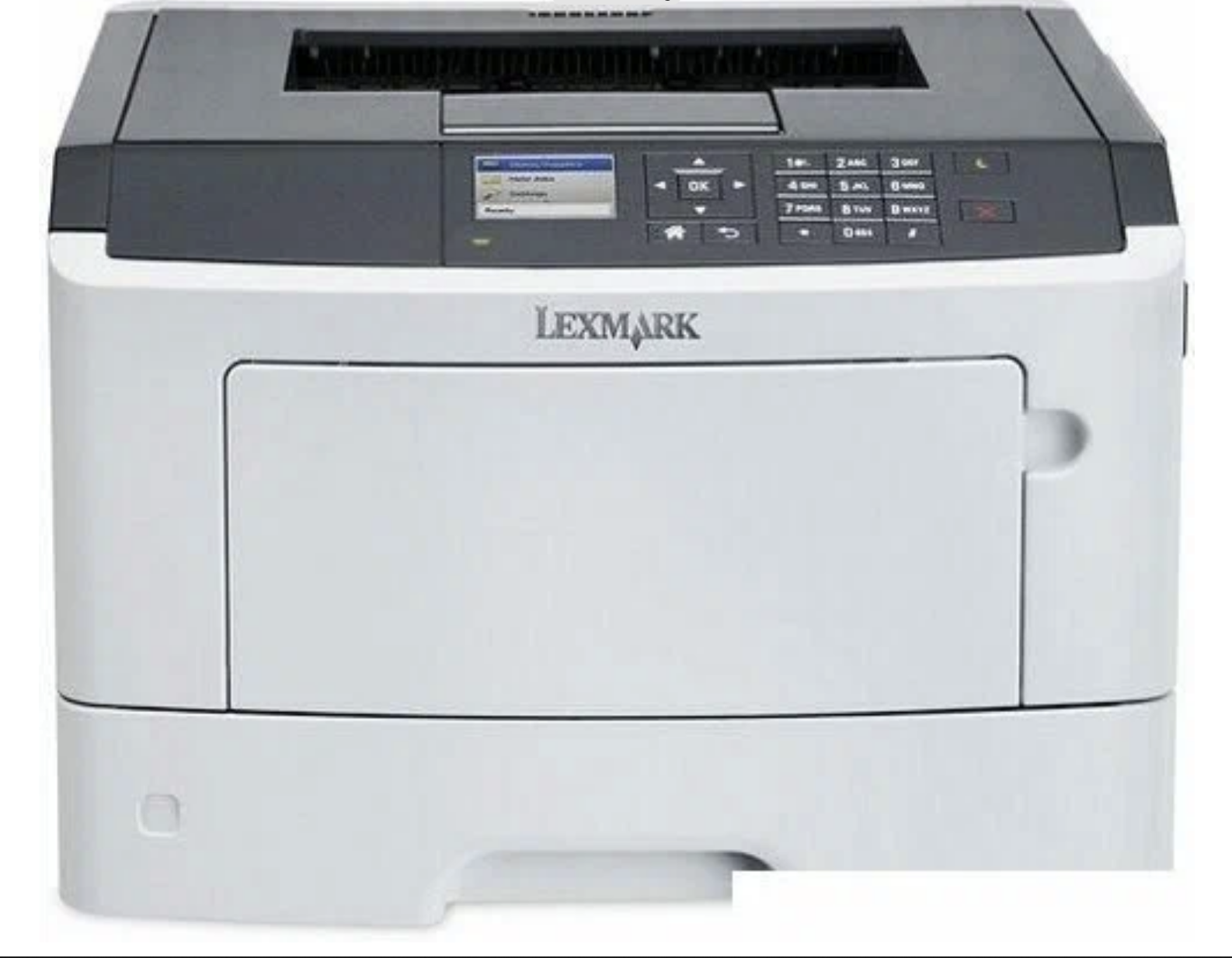 Принтер лазерный Lexmark MS510dn, ч/б, A4, белый/серый