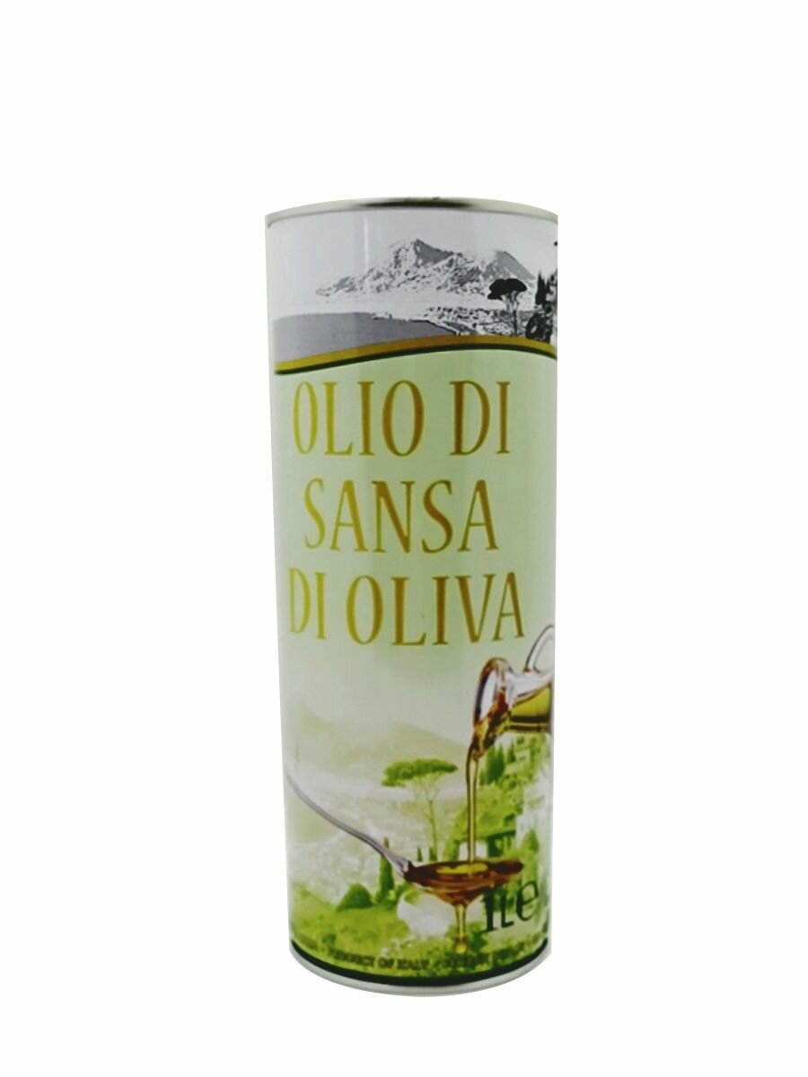 Оливковое масло для жарки Olio Di Sansa Di Oliva Vesuvio, Италия 1л