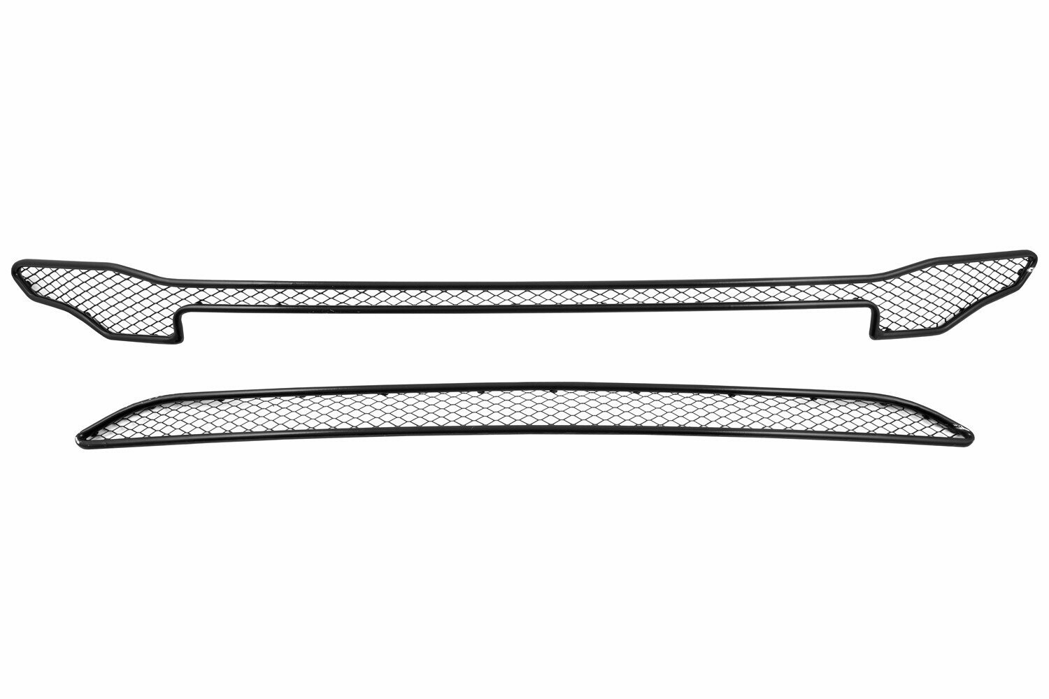 Сетка на бампер внешняя для LADA Granta 2018-, 2 шт, черн, 15 мм / Лада Гранта