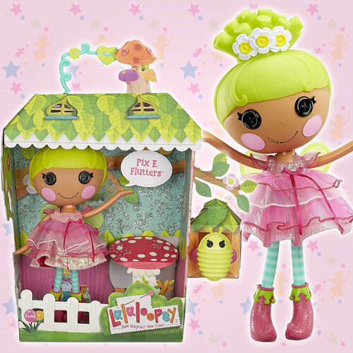 Кукла Lalaloopsy Лалапупси 33 см Flutters с бабочкой кукла lalaloopsy лалапупси 18 см comet starlight с питомцем гусеничкой