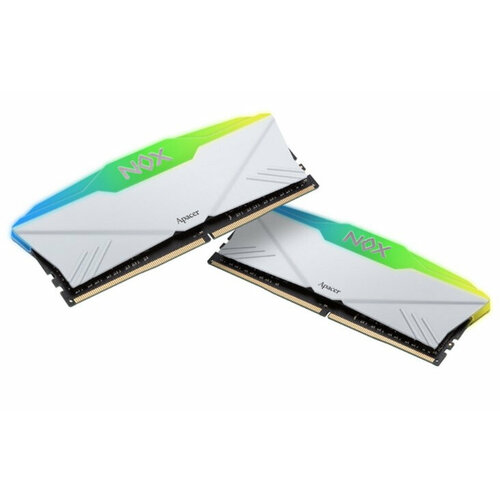 Оперативная память Apacer DDR4 32Gb 2x16Gb 3600MHz pc-28800 NOX RGB AURA2 CL18 AH4U32G36C25YNWAA-2 1270500₽