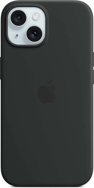 Описание Apple Чехол Apple iPhone 15 Silicone Case с MagSafe, Black (MT0J3)