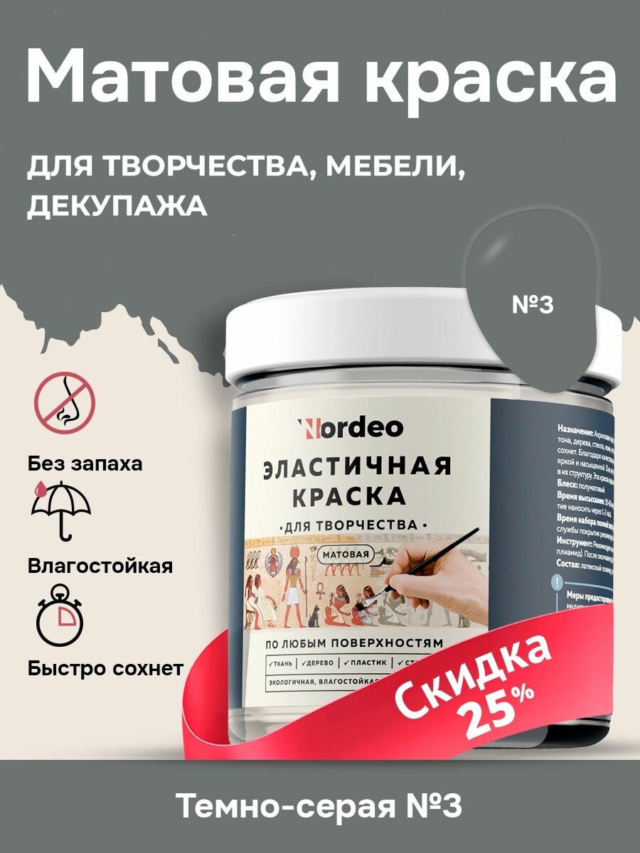 Краски декоративные Nordeo