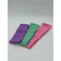 Фитнес резинки тканевые набор 3 шт. Tape Easy. Хотите иметь красивое, подтянутое тело и упругие ягодицы?  ...