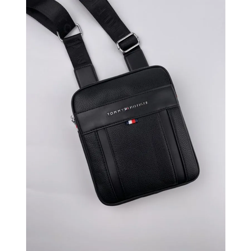 фото Сумка кросс-боди 303, фактура зернистая, черный tommy