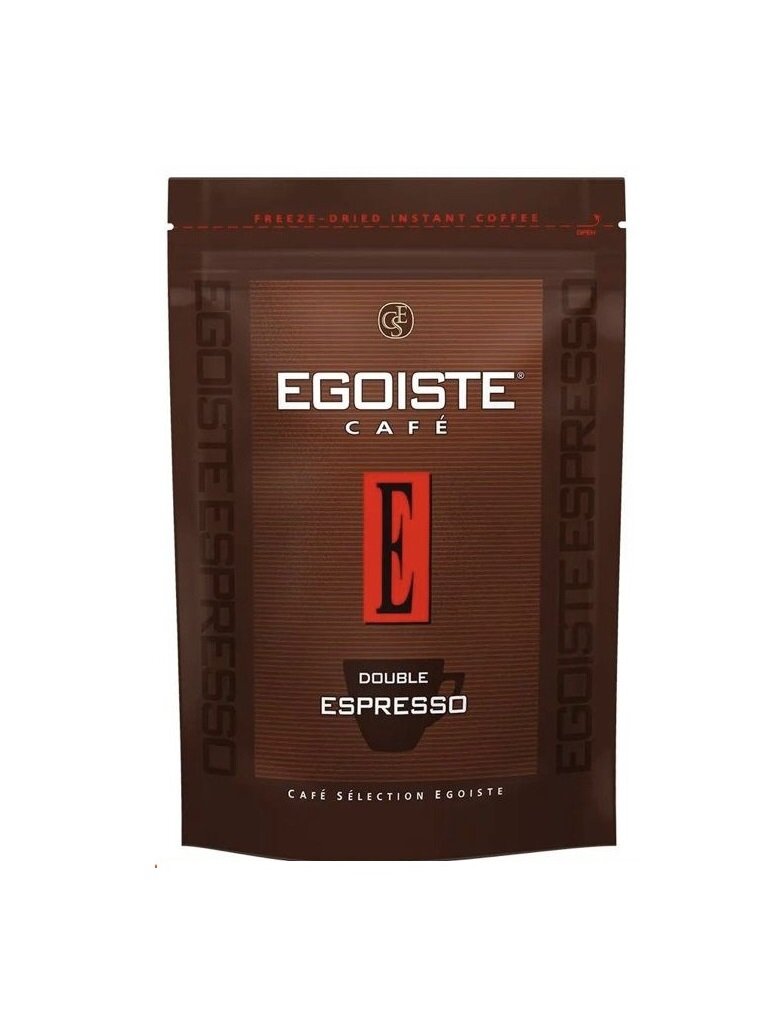 Кофе растворимый Egoiste Double Espresso, пакет, 70 г