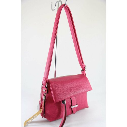 фото Сумка кросс-боди batty яркая сумка из экокожи g-2641-2-red-rose, фактура рельефная, гладкая, фуксия