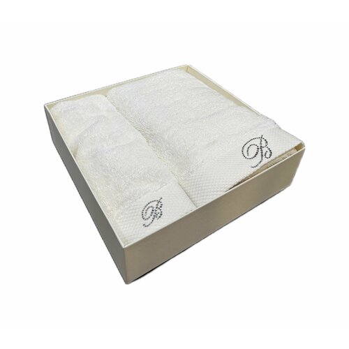 Blumarine home collection Benessere 1+1 сет полотенец в подарочной коробке