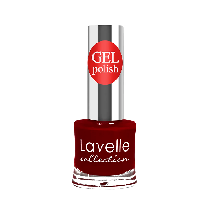 Lavelle Collection лак для ногтей GEL POLISH тон 18 бордово-красный 10мл