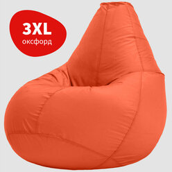 Bean Joy кресло-мешок Груша, размер XХХL, оксфорд, апельсин