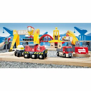 BRIO Cargo Railway Deluxe Set 33097