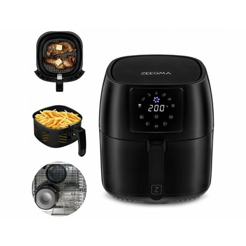Аэрогриль Zeegma Knapper Pro 1400 Вт 45 л черный 2193200₽