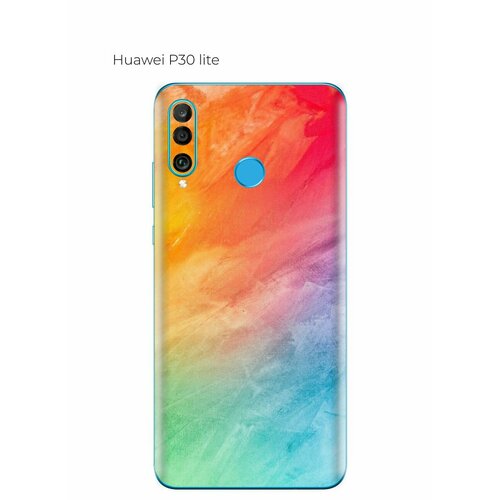 Гидрогелевая пленка на Huawei P30 lite на заднюю панель матовая защитная плёнка для huawei p30 lite premium гидрогелевая на дисплей для телефона