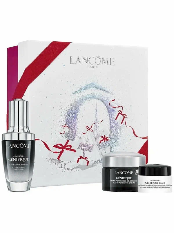 LANCOME GENIFIQUE SET 3, Набор для ухода за кожей лица в подарочной упаковке, Подарок 8 Марта, День Рождения