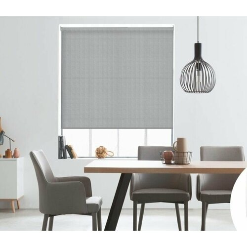 Рулонная штора Ready made Бинго серый 1*1,80