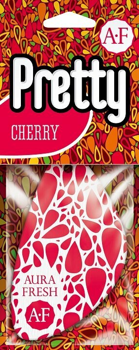 Ароматизатор подвесной картонный "AURA FRESH Pretty Cherry" (Черри)