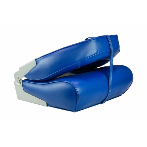 Кресло мягкое складное обивка винил цвет синийсерый Marine Rocket 75116GB-MR 13948₽