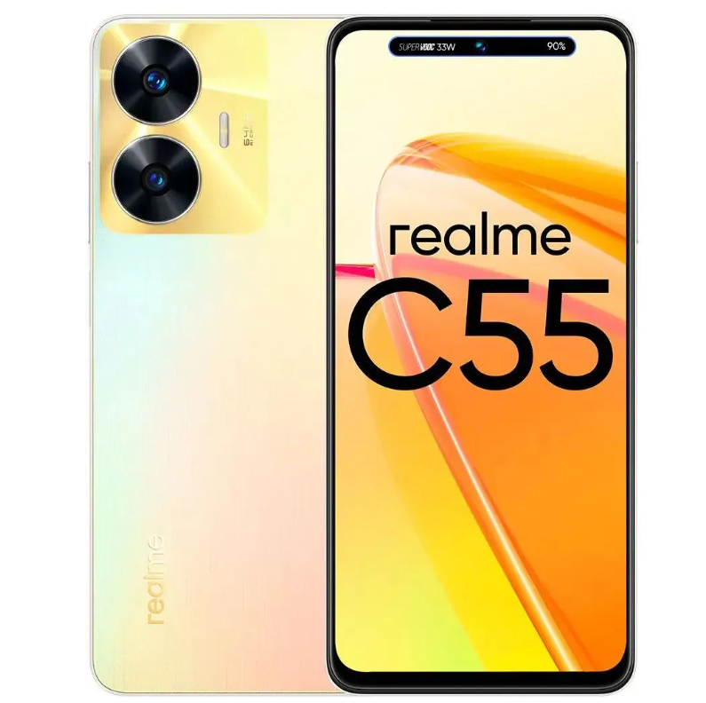 Смартфон realme C55 6/128 ГБ RU, Dual nano SIM, sunshower