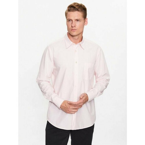 Рубашка BOSS, размер M [INT], розовый рубашка boss размер m розовый